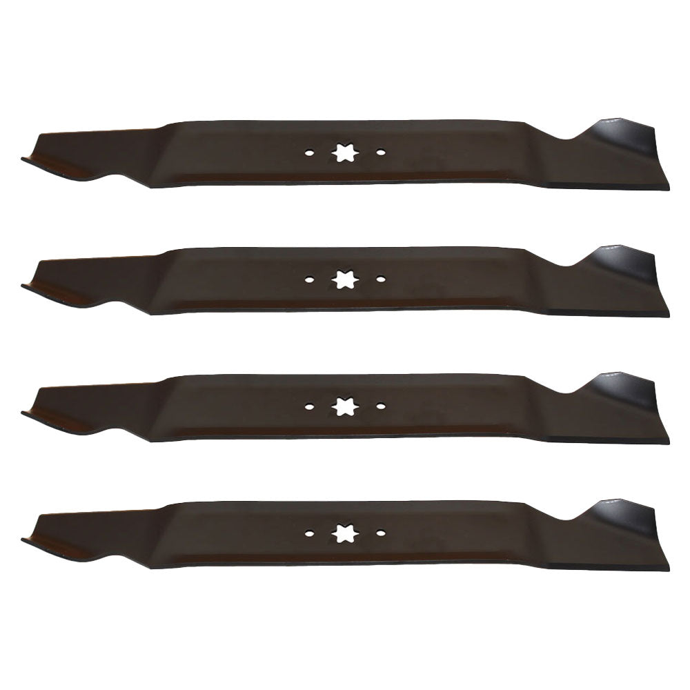 12956 Qty 4: Standard Lift Mower Blade Fits Rotary