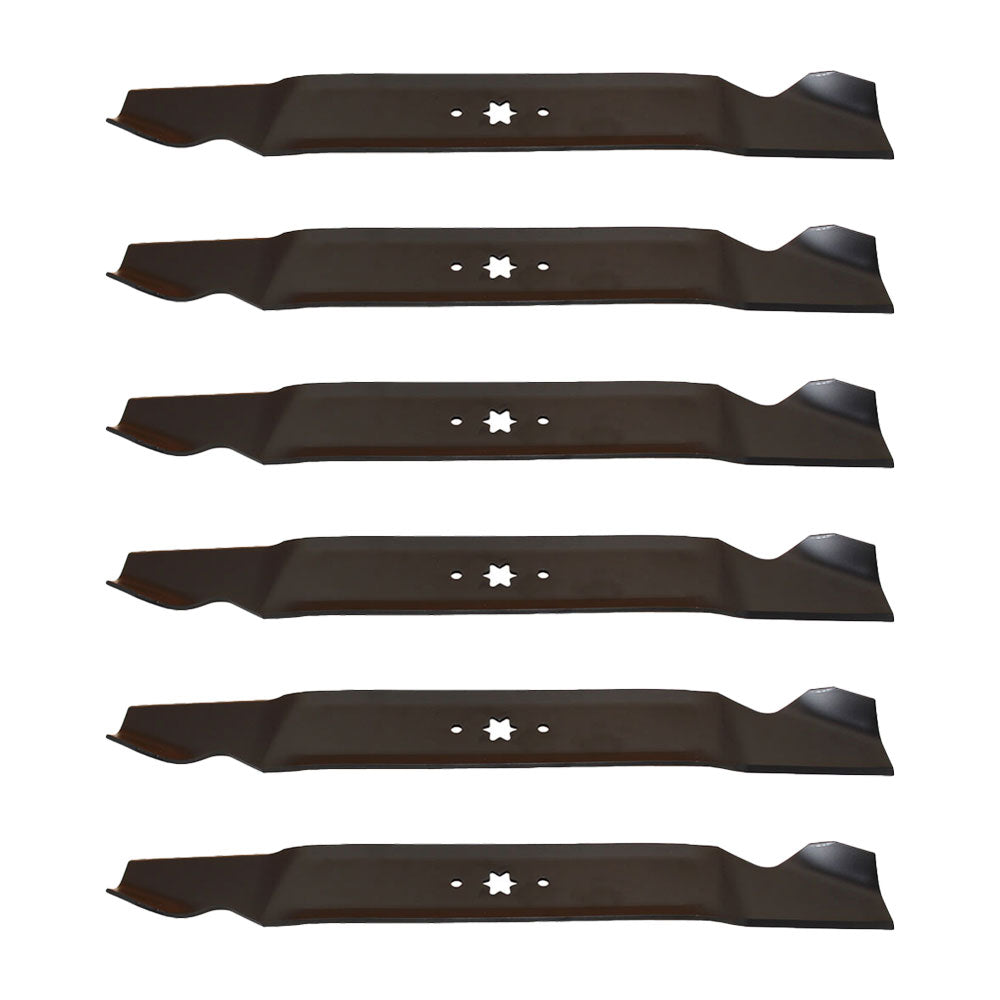 LAB50-0148_x6 Qty 6: Standard Lift Mower Blade Fits Murray 17ADCACT058