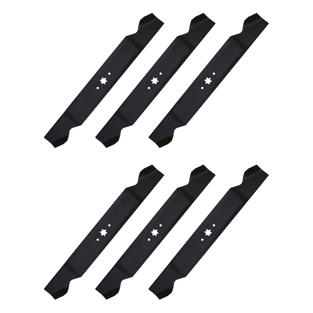 LAB50-0148_x6 Qty 6: Standard Lift Mower Blade Fits Yard Man 13AX935T001