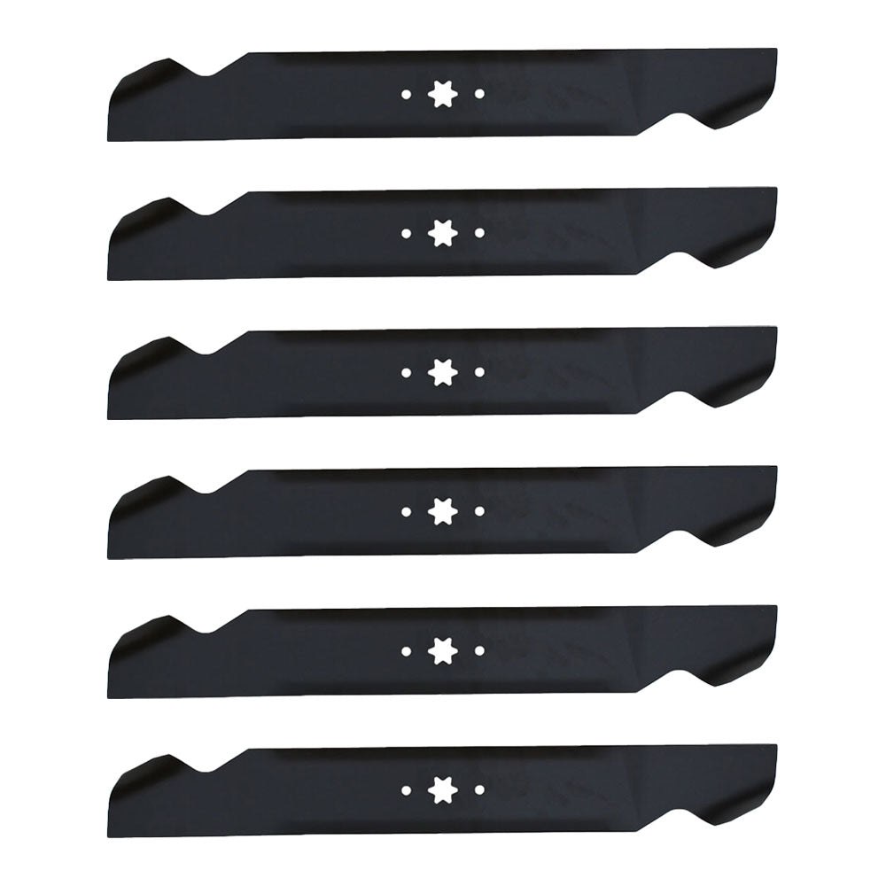 LAB50-0148_x6 Qty 6: Standard Lift Mower Blade Fits Yard Man 13AX935T001