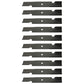 038-5350-00 Qty 10: High Lift Mower Blade Fits Bad Boy