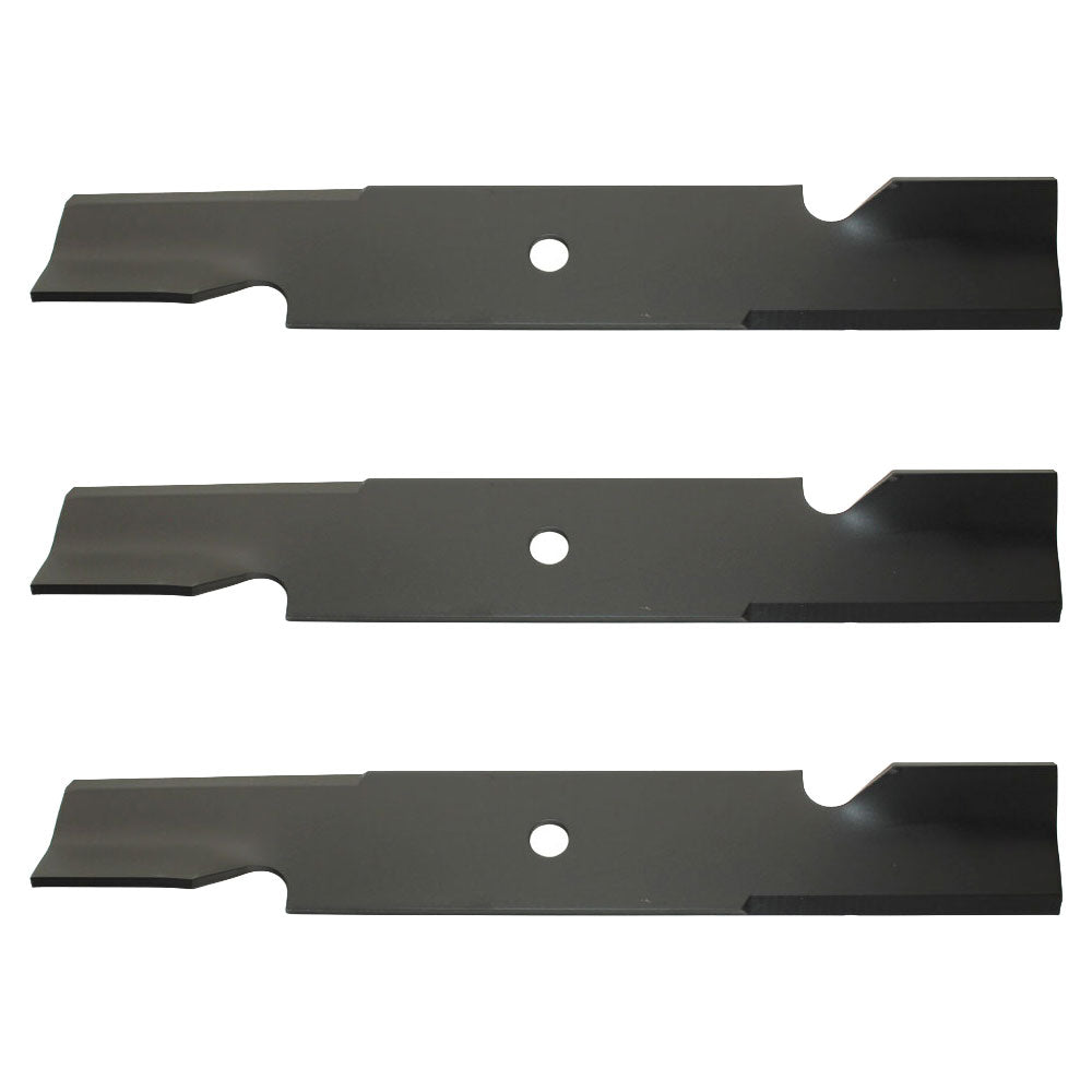 (3) XHT Notched Fits Hi-Lift Blades fits Scag Models Replaces Part Number 481710