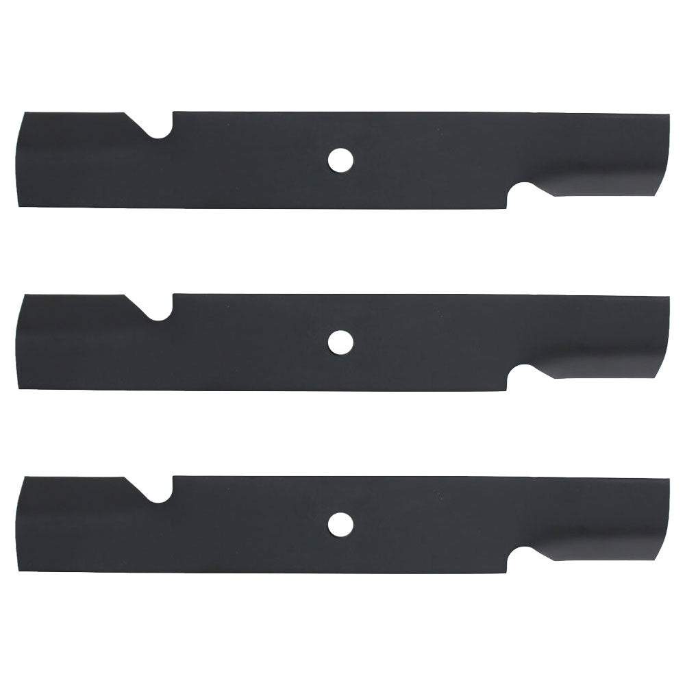 (3) XHT Notched Fits Hi-Lift Blades fits Scag Models Replaces Part Number 481710