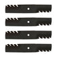 1-7036 Qty 4: Mulching Blade Fits Snapper