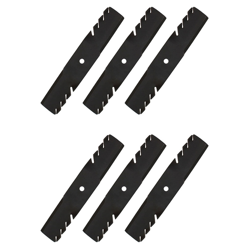 390666 Qty 6: Mulching Blade Fits Jacobsen