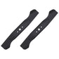 742-04244 Qty 2: High Lift Mower Blade
 Fits MTD