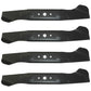 490-110-C131 Qty 4: High Lift Mower Blade Fits Cub Cadet LTX1045 LTX1046