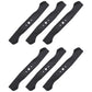 742-04244 Qty 6: High Lift Mower Blade Fits MTD