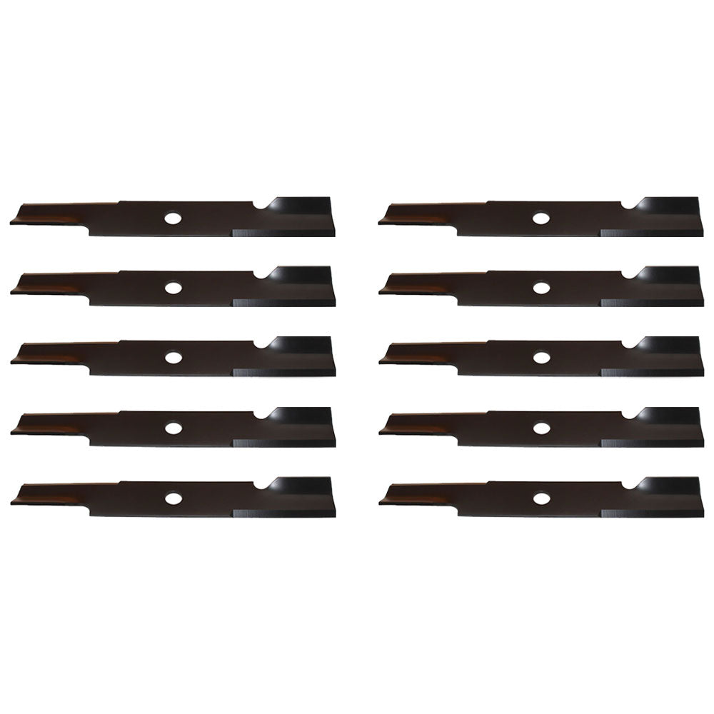 103-6387 Qty 10: Notched Air-Lift Mower Blade
 Fits Toro (Z 5200) 74814