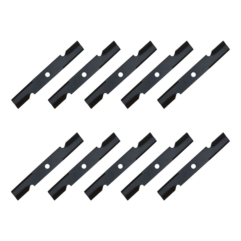 103-6387 Qty 10: Notched Air-Lift Mower Blade
 Fits Toro (Z 5200) 74814