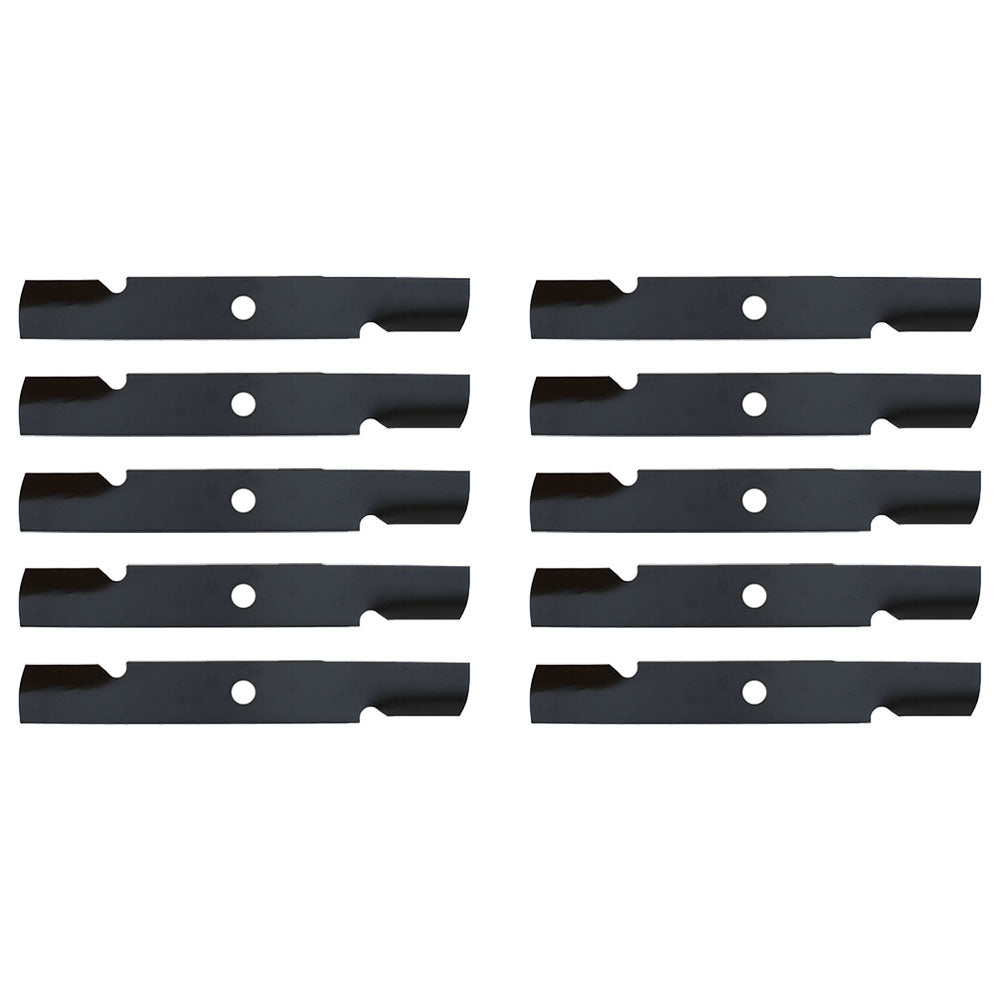 103-6387 Qty 10: Notched Air-Lift Mower Blade
 Fits Toro (Z 5200) 74814