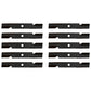 103-6387 Qty 10: Notched Air-Lift Mower Blade
 Fits Toro (Z 5200) 74814