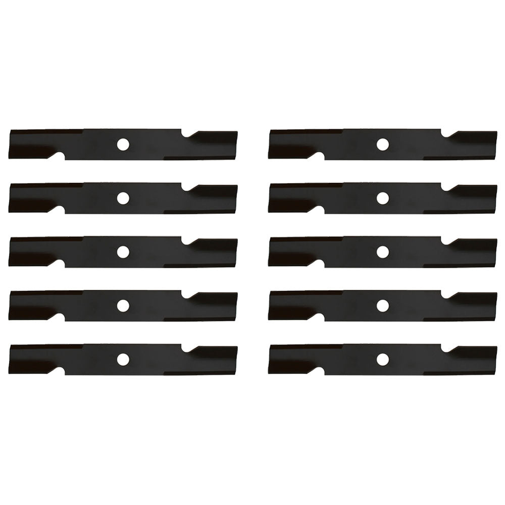 103-6387 Qty 10: Notched Air-Lift Mower Blade
 Fits Toro (Z 5200) 74814