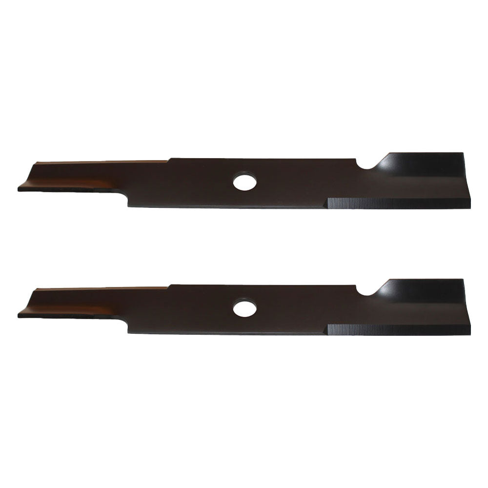 103-6387 Qty 2: Notched Air Lift Mower Blade Fits Exmark