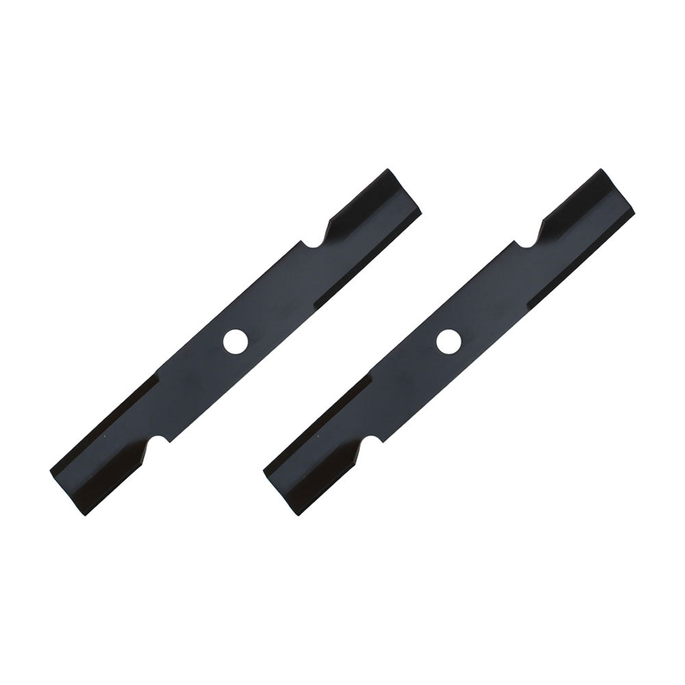 103-6387 Qty 2: Notched Air Lift Mower Blade Fits Exmark