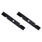 103-6387 Qty 2: Notched Air Lift Mower Blade Fits Exmark
