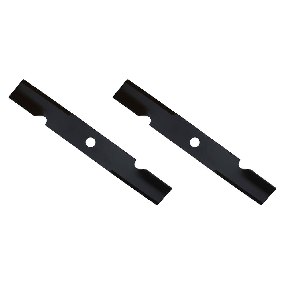 103-6387 Qty 2: Notched Air Lift Mower Blade Fits Exmark