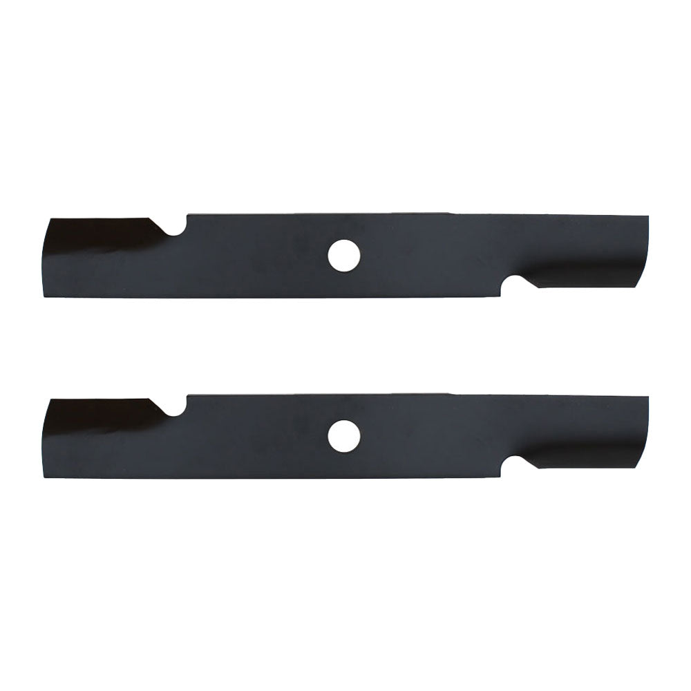 103-6387 Qty 2: Notched Air Lift Mower Blade Fits Exmark