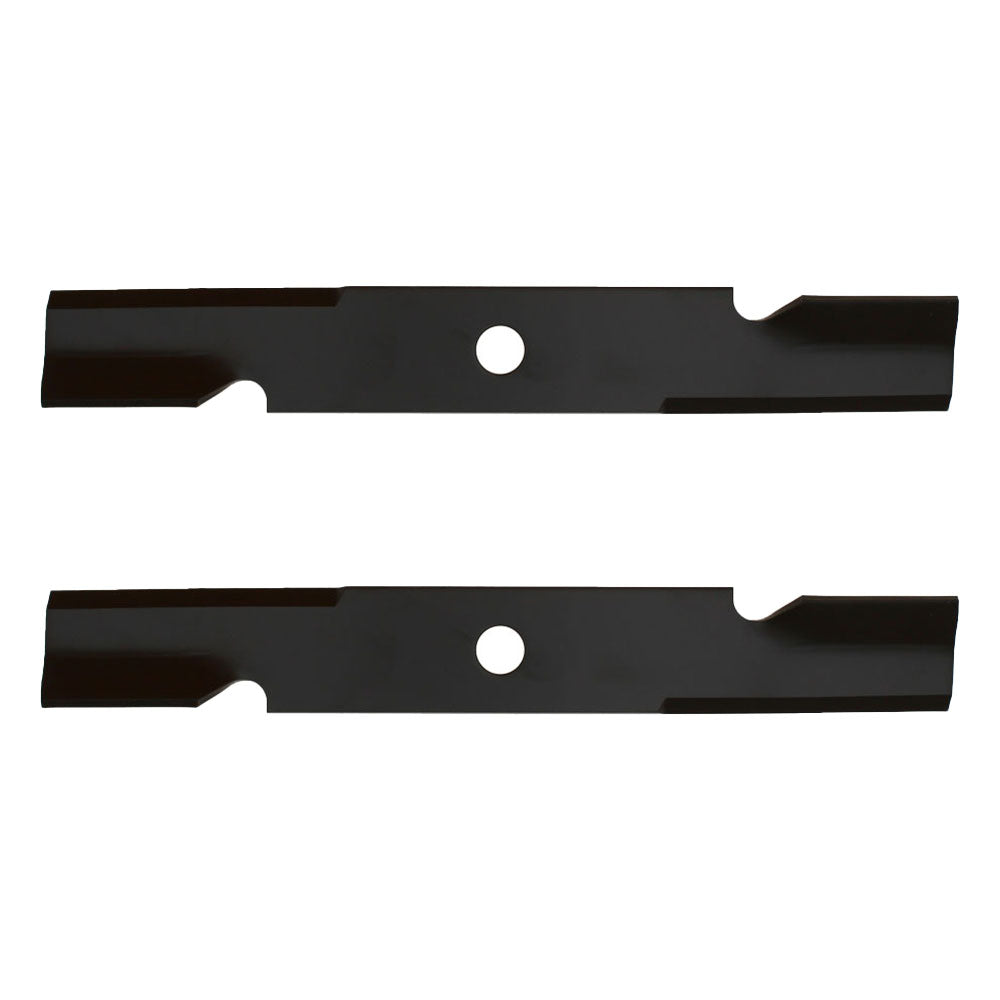 103-6387 Qty 2: Notched Air Lift Mower Blade Fits Exmark