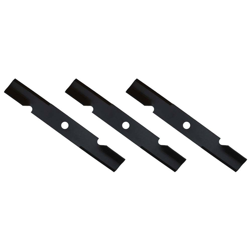 103-6387 Qty 3: Notched Air-Lift Mower Blade Fits Exmark