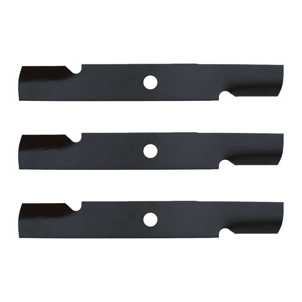 103-6387 Qty 3: Notched Air-Lift Mower Blade Fits Exmark