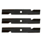 103-6387 Qty 3: Notched Air-Lift Mower Blade Fits Toro (Z 5200) 74814
