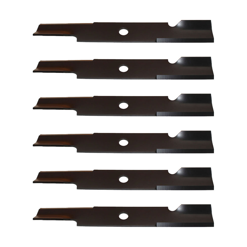103-6387 Qty 6: Notched Air-Lift Mower Blade Fits Toro (Z 5200) 74814