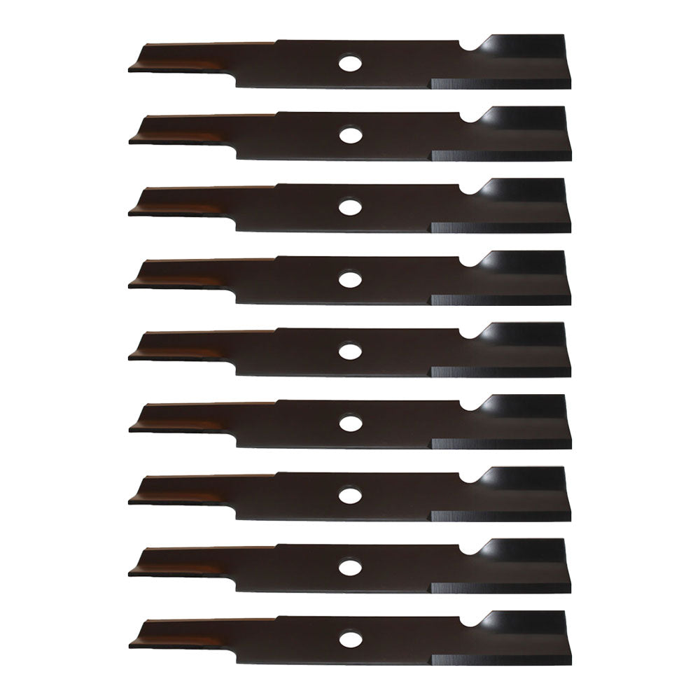 103-6387 Qty 9: Notched Air-Lift Mower Blades Fits Toro (Z 5200) 74814