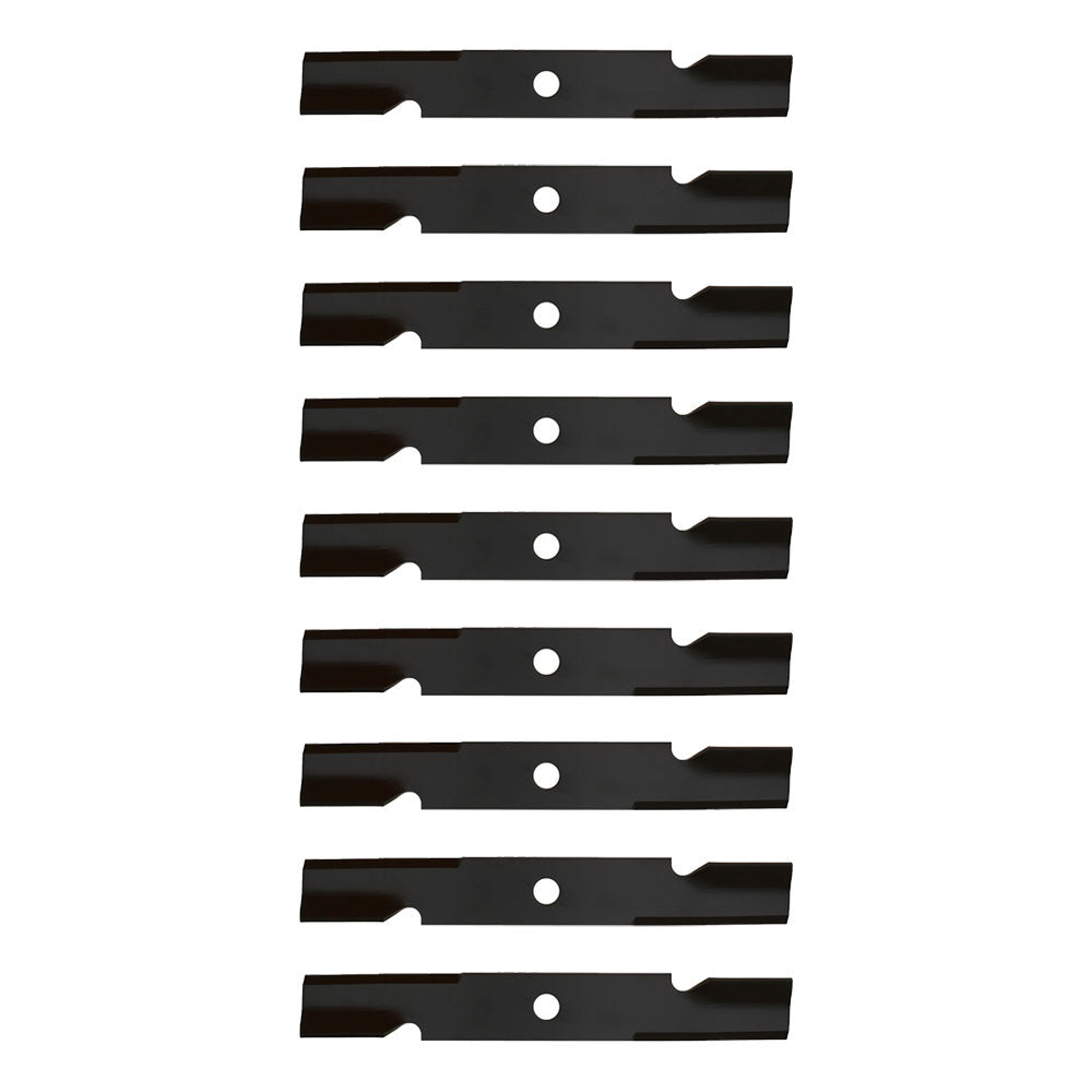 103-6387 Qty 9: Notched Air-Lift Mower Blades Fits Toro (Z 5200) 74814