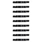 Set of 9 Fits Hi-Lift Blade - 61 Deck Fits Ferris 1520842S 1520842 Fits Husqvarn