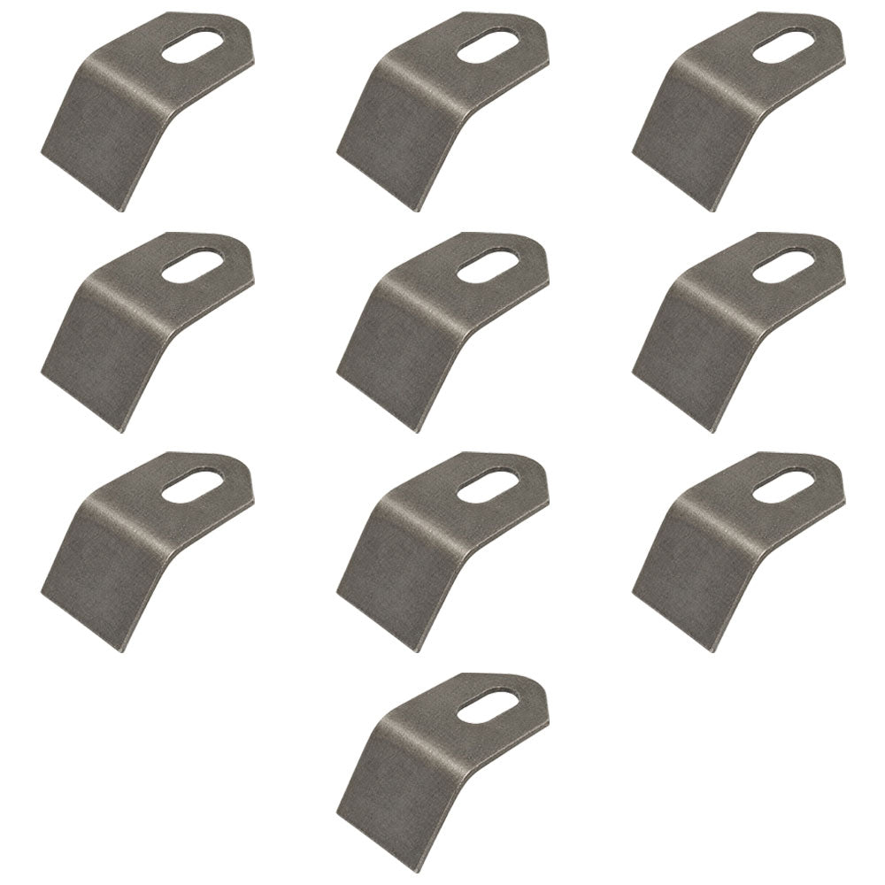 Qty 10: Flail Mower Blades Fits Rhino Replaces 100759