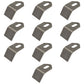 Qty 10: Flail Mower Blades Fits Mott Replaces 100759