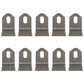 Qty 10: Flail Mower Blades Fits Mott Replaces 100759