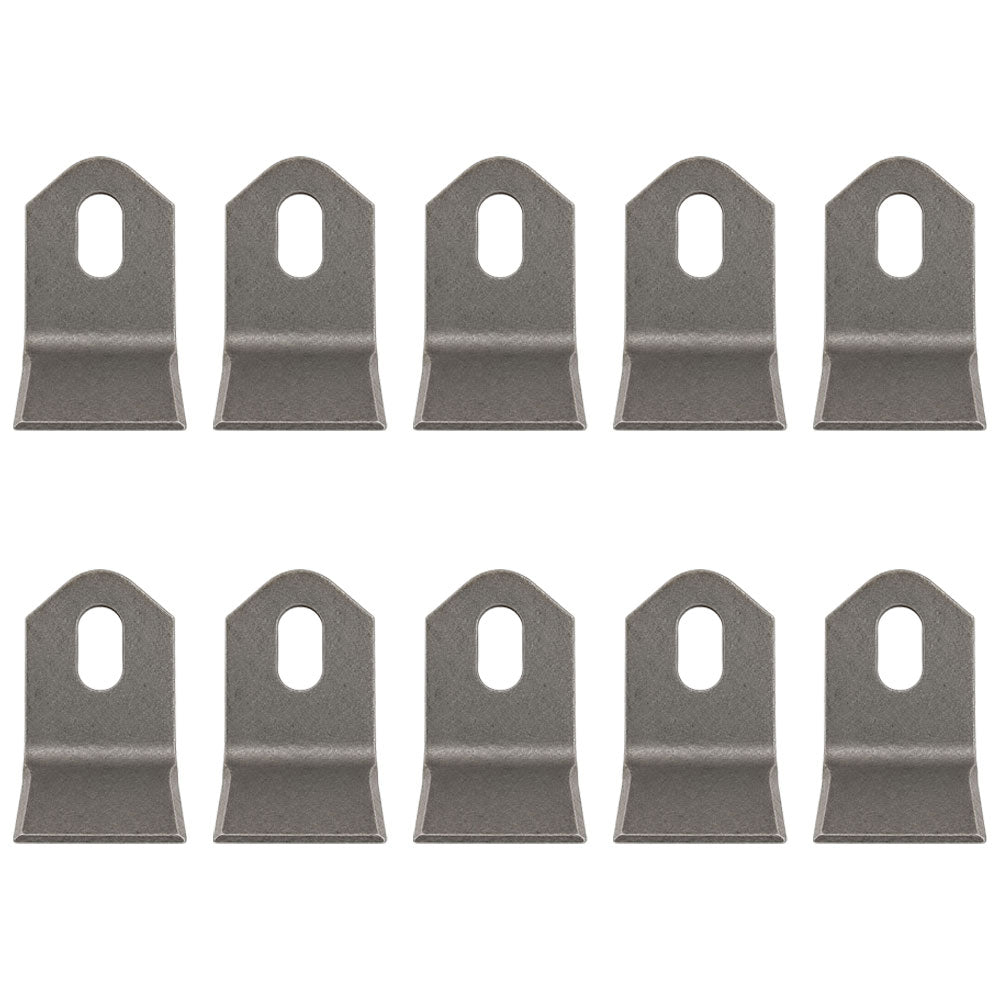 Qty 10: Flail Mower Blades Fits Mott Replaces 100759