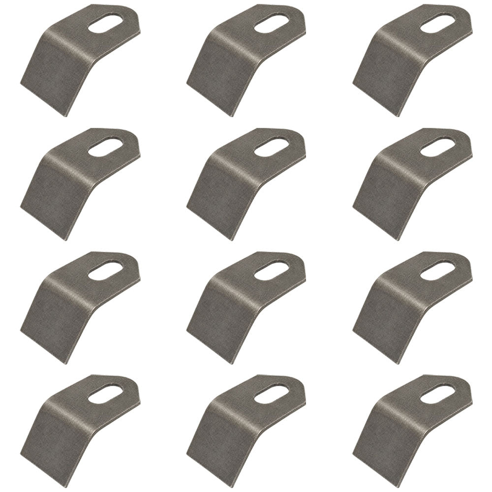 Qty 12: Flail Mower Blades Fits Mott Replaces 100759