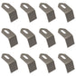 Qty 12: Flail Mower Blades Fits Rhino Replaces 100759
