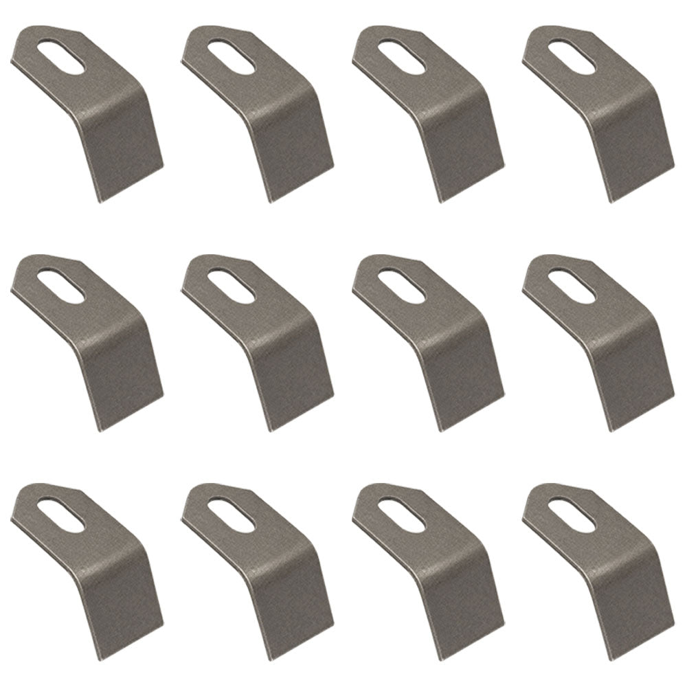 Qty 12: Flail Mower Blades Fits Rhino Replaces 100759