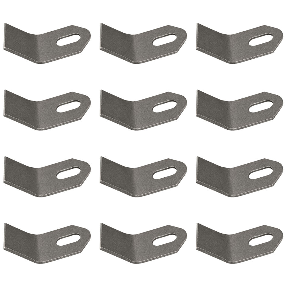 Qty 12: Flail Mower Blades Fits Rhino Replaces 100759