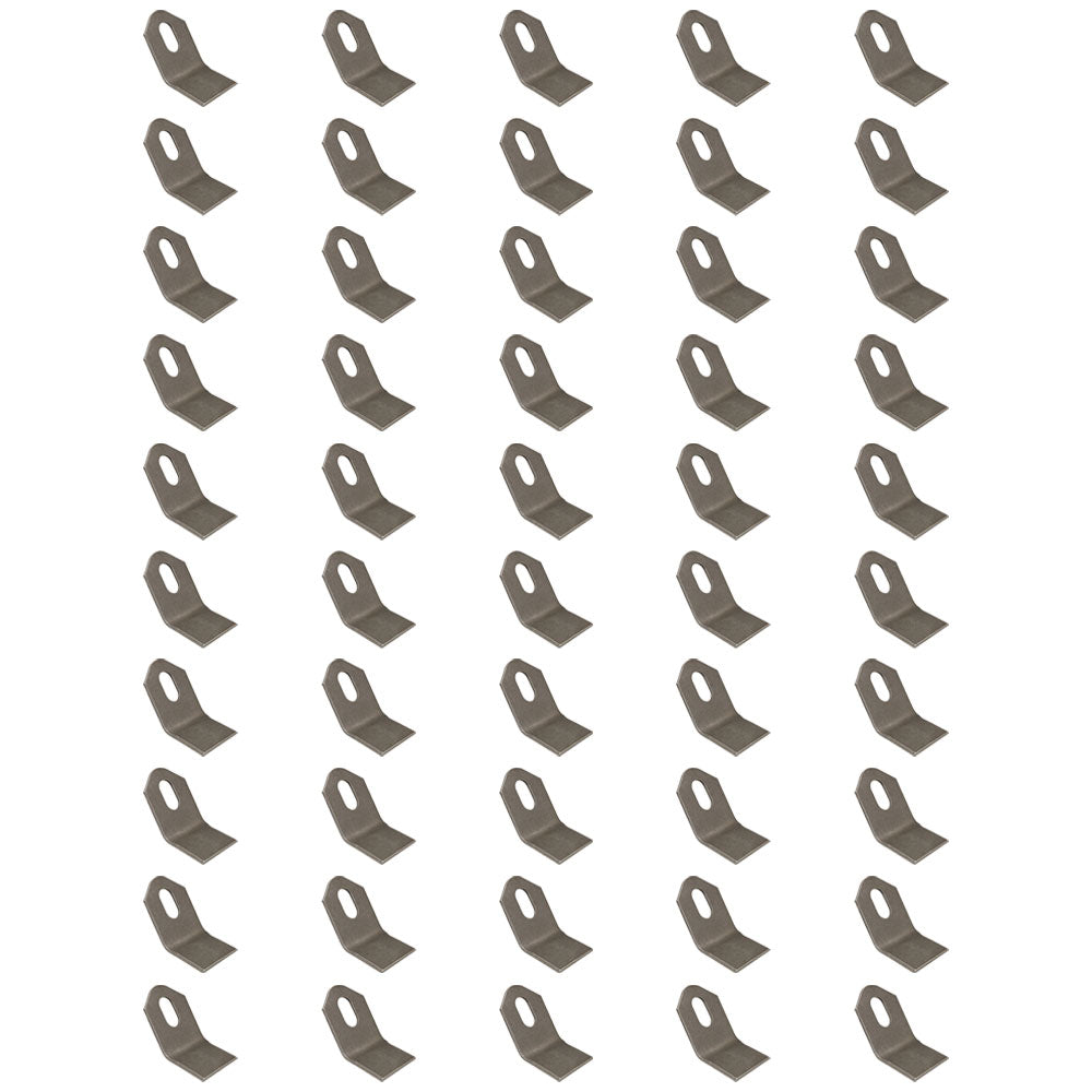 Qty 50: Flail Mower Coarse Cut STD Duty Blade Fits Alamo Replaces 100759