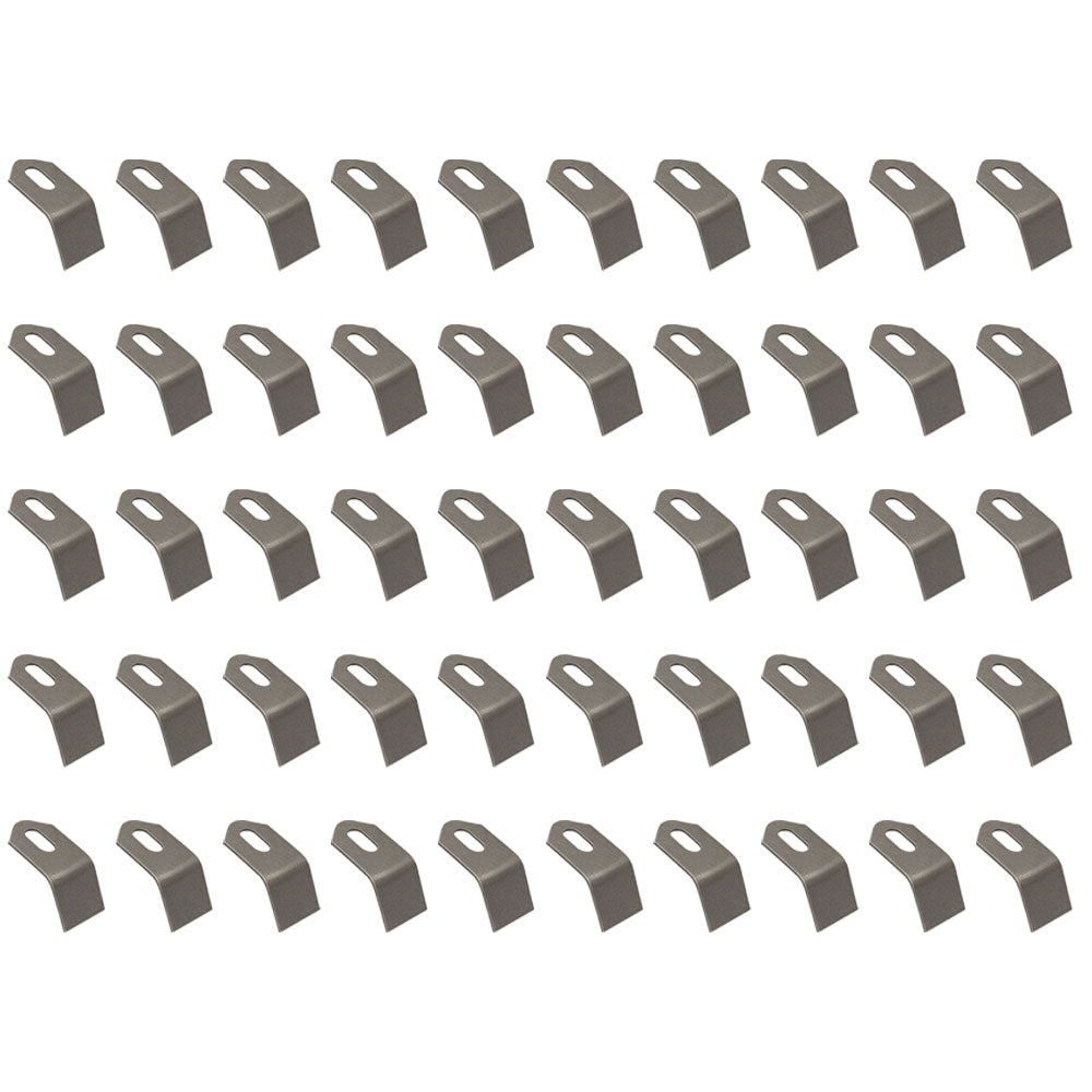 100759 Qty 50: Flail Mower Coarse Cut STD Duty Blade Fits Terrain King