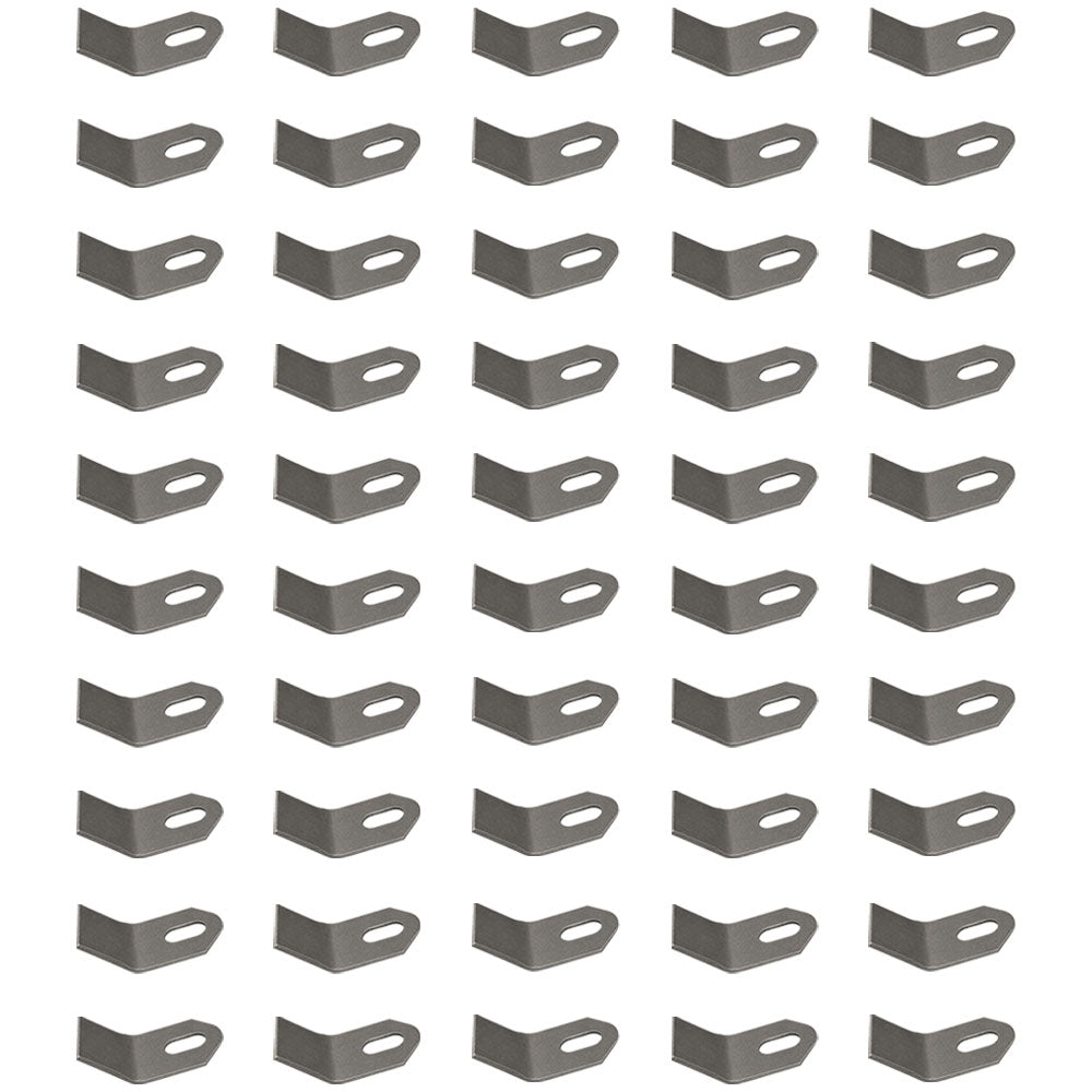 100759 Qty 50: Flail Mower Coarse Cut STD Duty Blade Fits Alamo Grass King 62