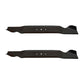 2 Blades Fits MTD Fits Cub Cadet 742-0499 742-0499A 942-0499 942-0499A