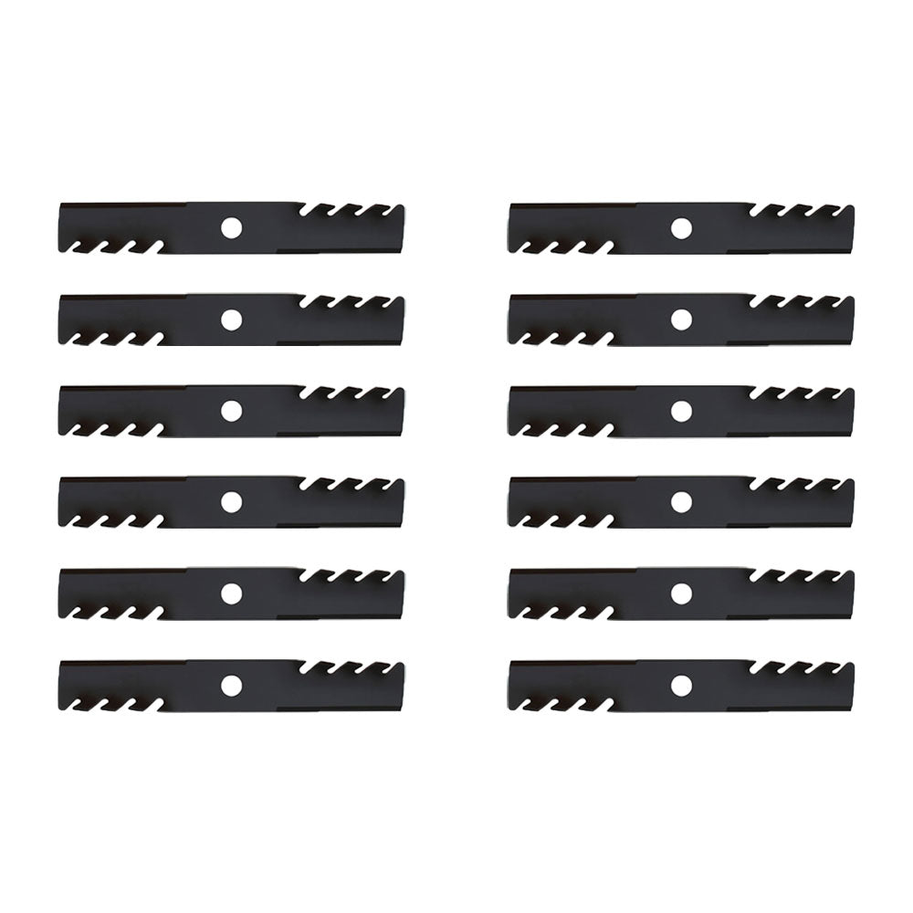 103-6381 Qty 12: Blade Fits Exmark Lazer Z CT Lazer Z HP Metro HP Next Lazer ASX