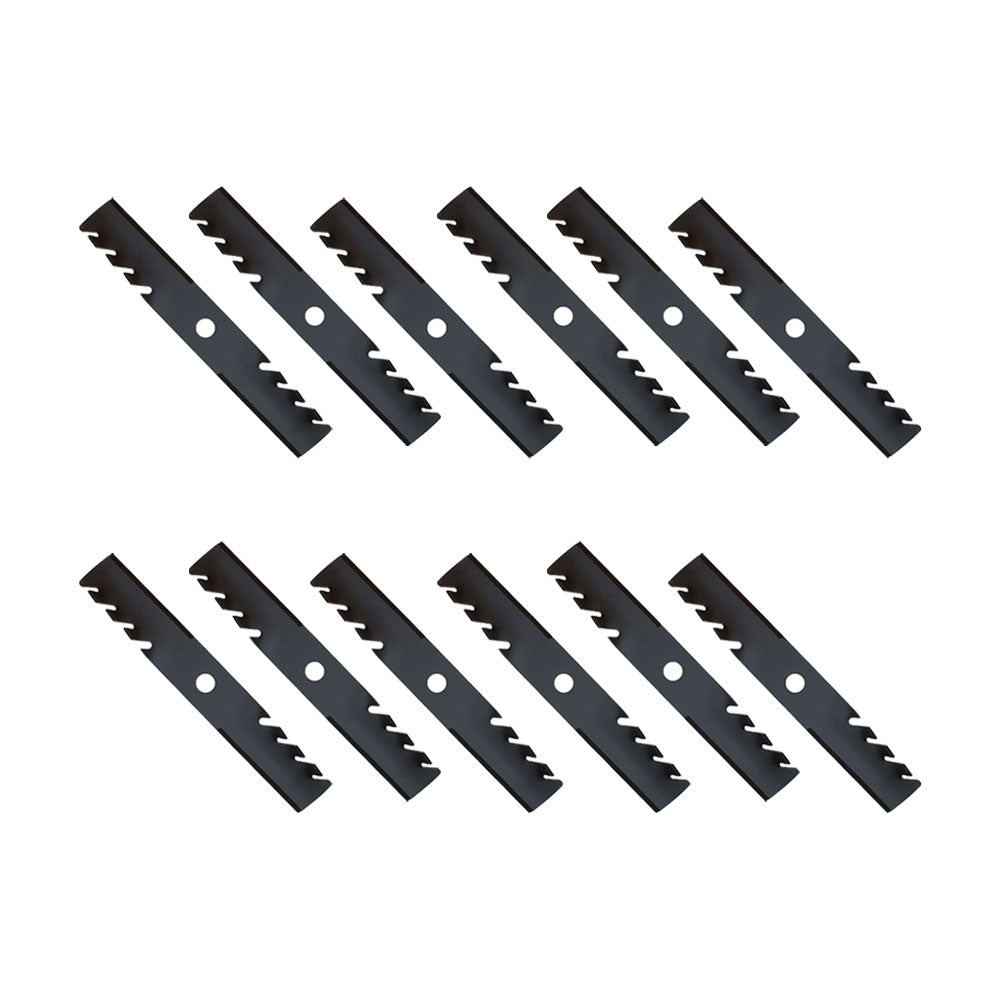 103-6381 Qty 12: Blade Fits Exmark Lazer Z CT Lazer Z HP Metro HP Next Lazer ASX
