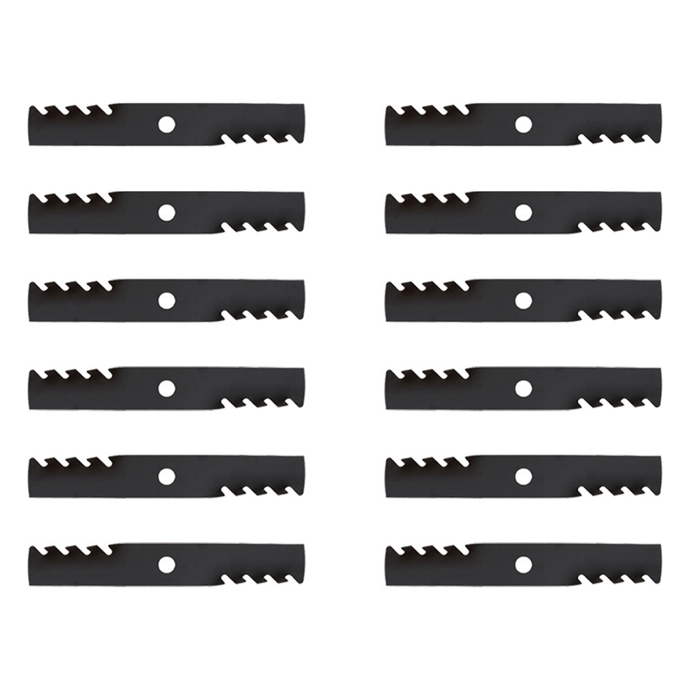 103-6381 Qty 12: Blade Fits Exmark Lazer Z CT Lazer Z HP Metro HP Next Lazer ASX