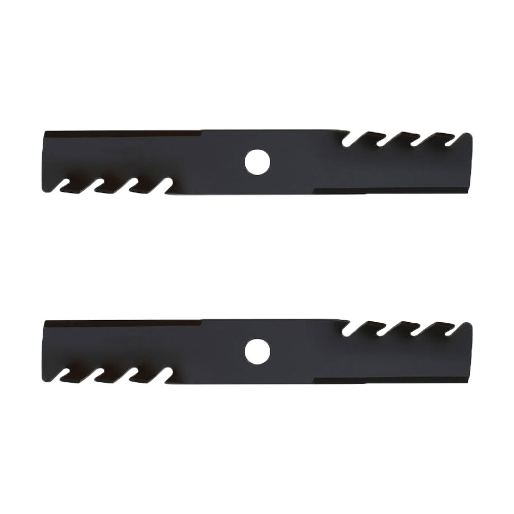 Qty 2: Toothed Mulching Blade  Fits Exmark Replaces 103-6381