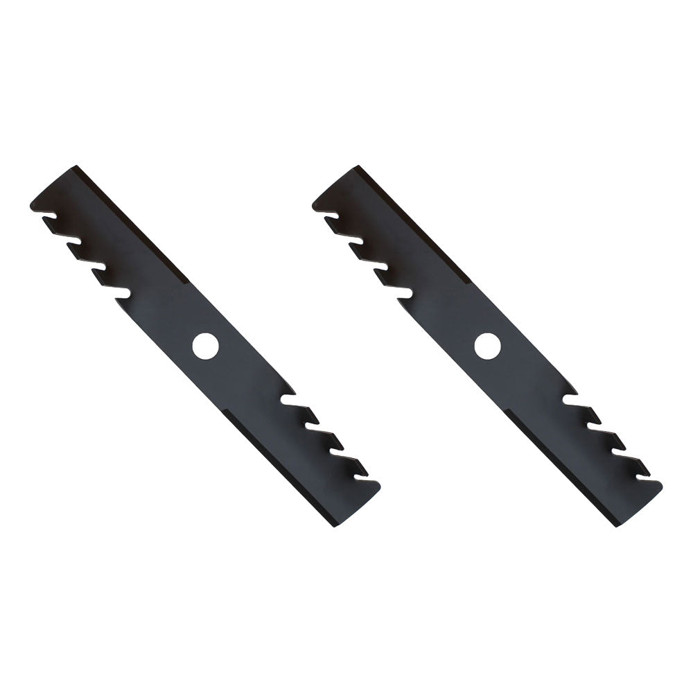 Qty 2: Toothed Mulching Blade  Fits Exmark Replaces 103-6381
