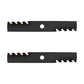 Qty 2: Toothed Mulching Blade  Fits Exmark Replaces 103-6381