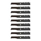 (9) Replacement Mulching Blades 16-1/4" X 15/16" Fits Exmark Models
