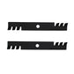 Qty 2: Toothed Mulching Mower Blade 18" X 15/16" Fits Windsor Replaces 50-2306
